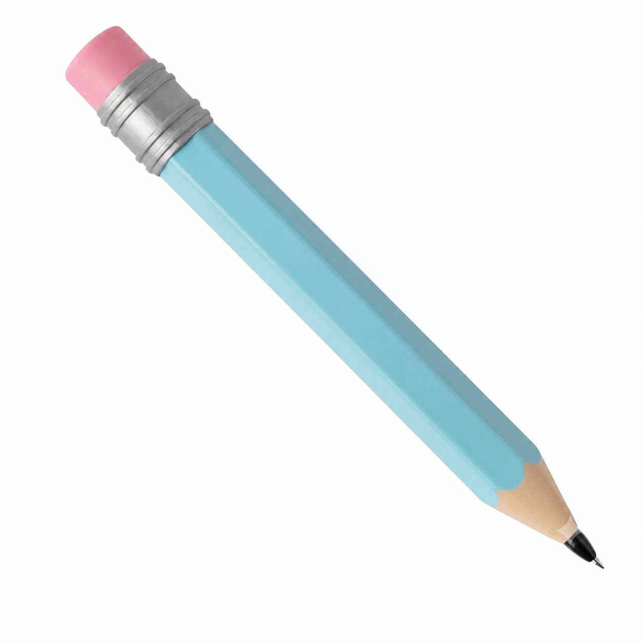 Oversized Pencil Pen – 3D Printed Classic Pencil Inspired Writing Pen