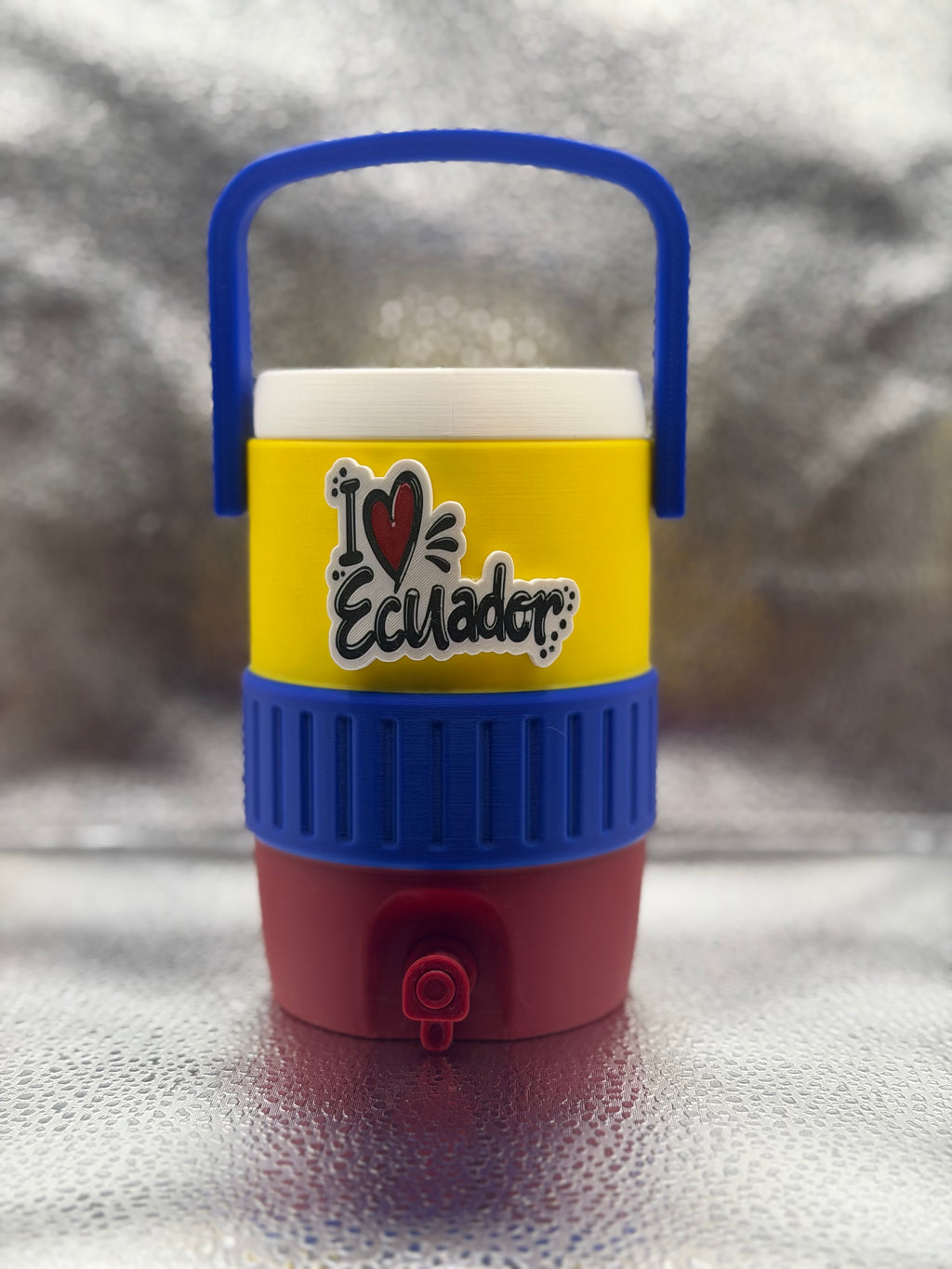 Ecuador-Inspired 3D Printed Can Koozie