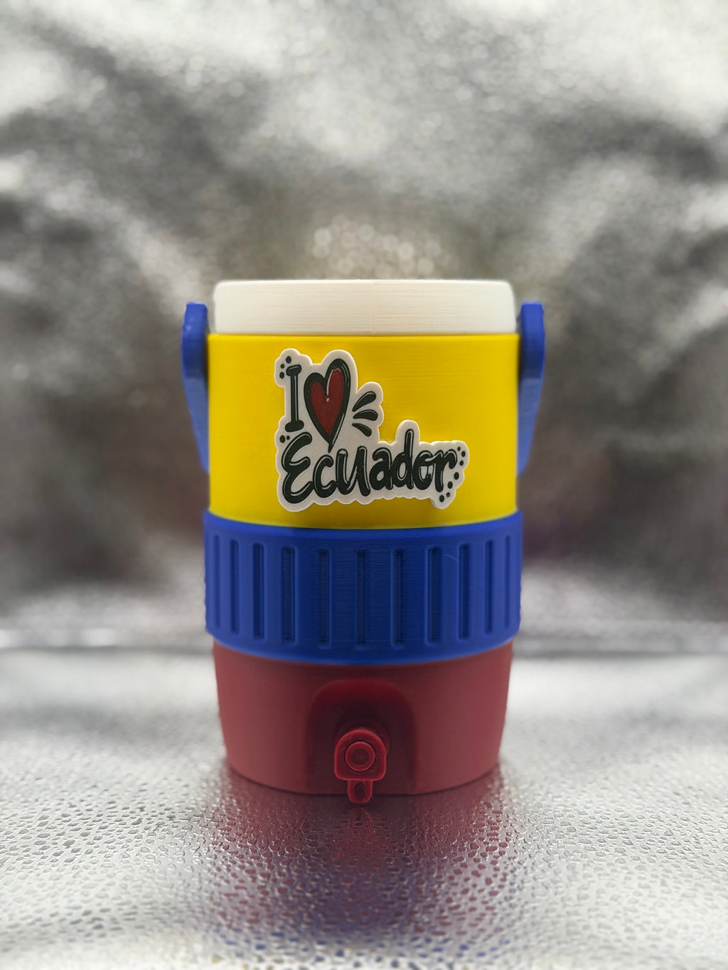 Ecuador-Inspired 3D Printed Can Koozie