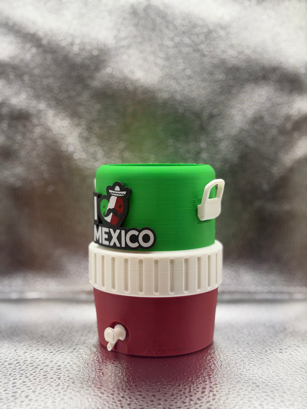Mexico-Inspired 3D Printed 12oz Can Koozie