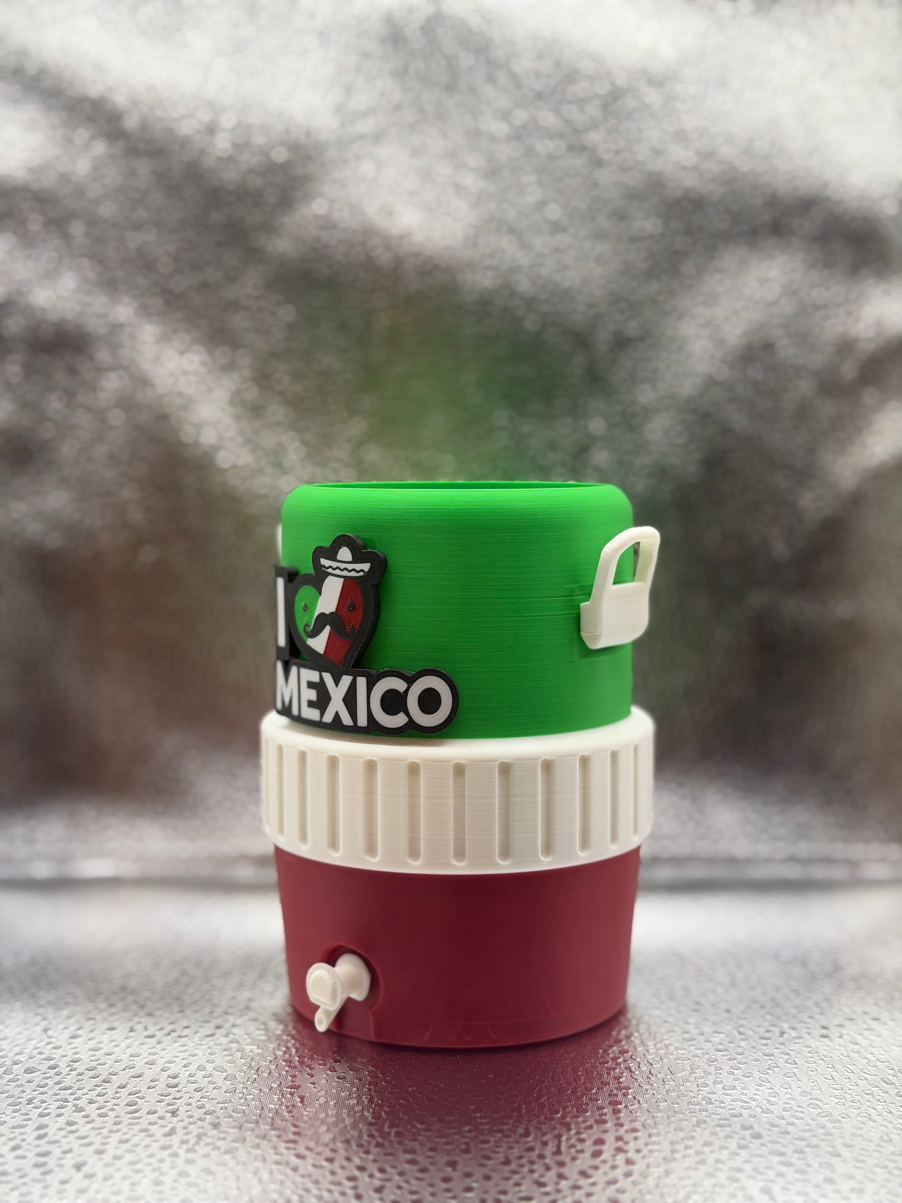 Mexico-Inspired 3D Printed 12oz Can Koozie