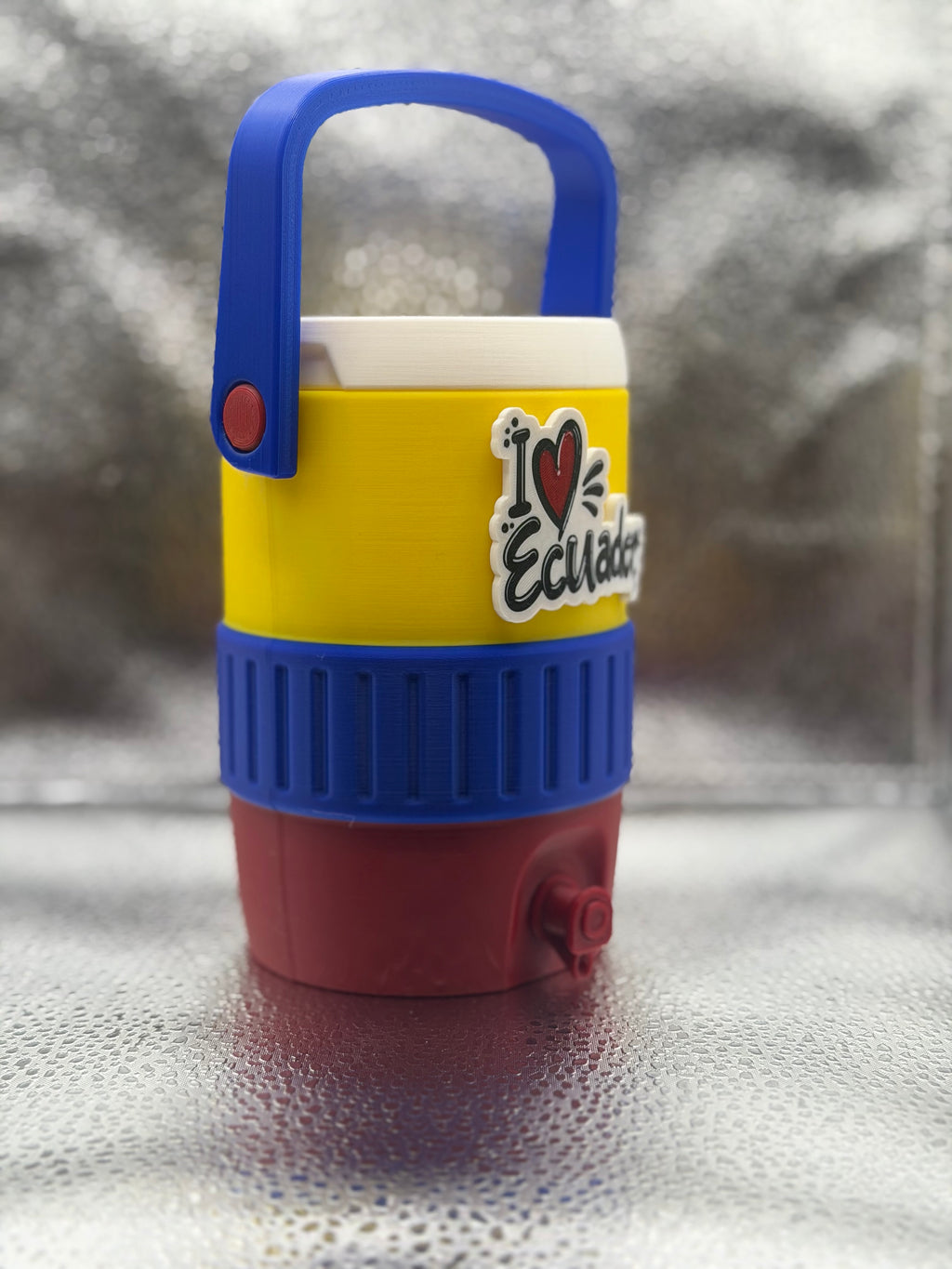 Ecuador-Inspired 3D Printed Can Koozie