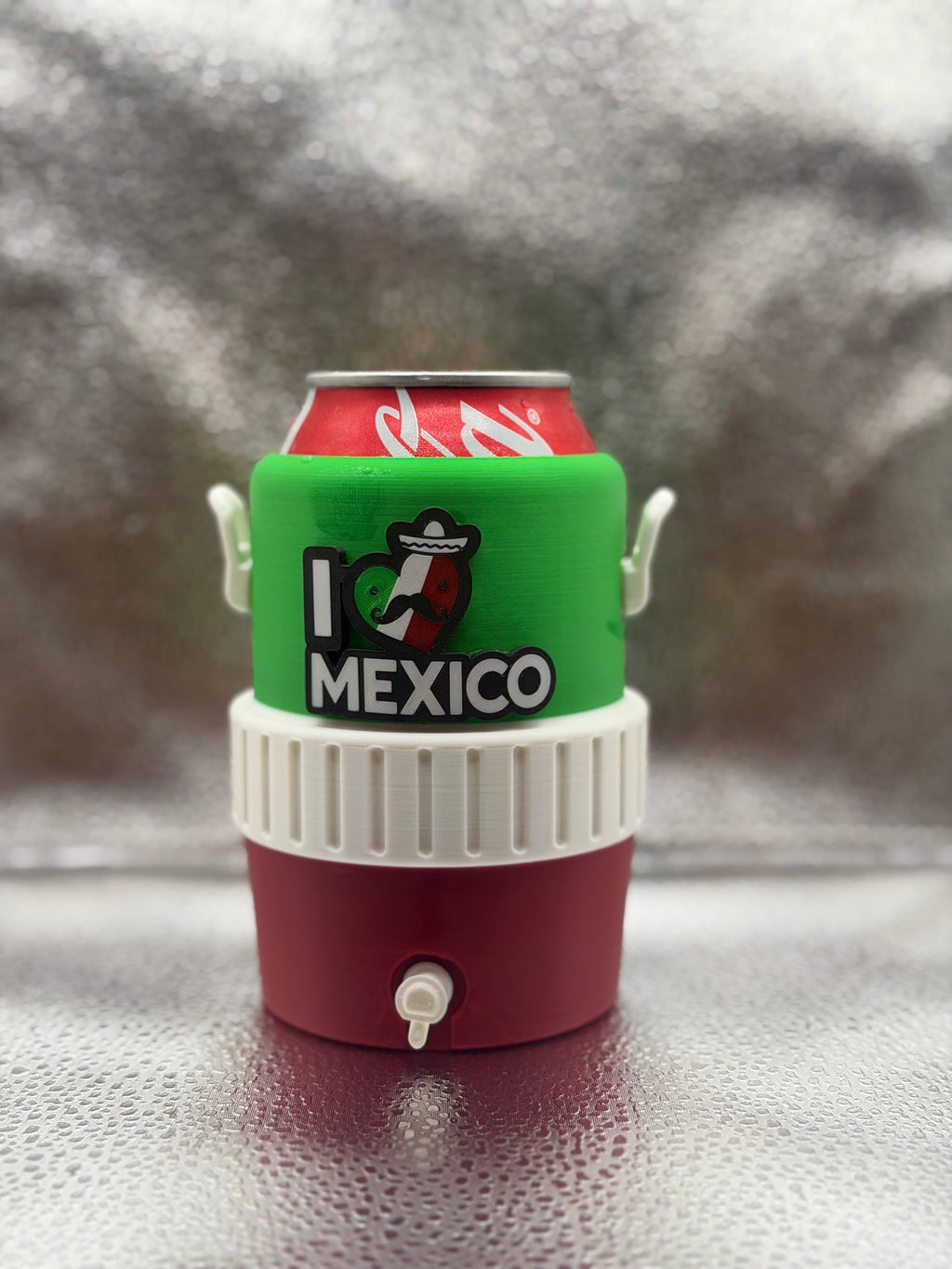 Mexico-Inspired 3D Printed 12oz Can Koozie