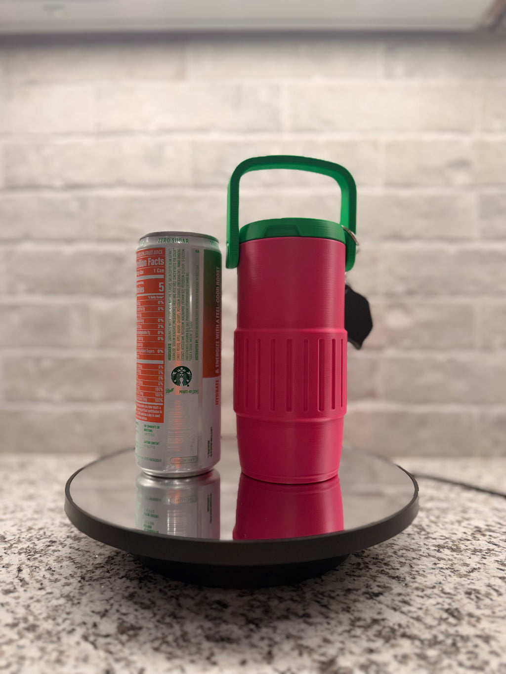 Personalized 3D Printed Skinny Can Koozy – Fits 12oz Skinny Cans